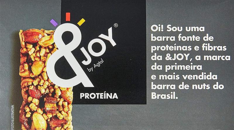 Imagem de Barra de Proteína e Nuts &Joy 35g  Cx c/12 un SABORES