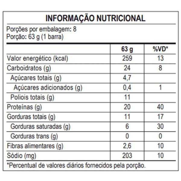 Barra de Proteína Monster High Probiótica Sabor Sorvete de Flocos 8 Unidades Imagem de Barra de Proteína Monster High Probiótica Sabor Sorvete de Flocos 8 Unidades