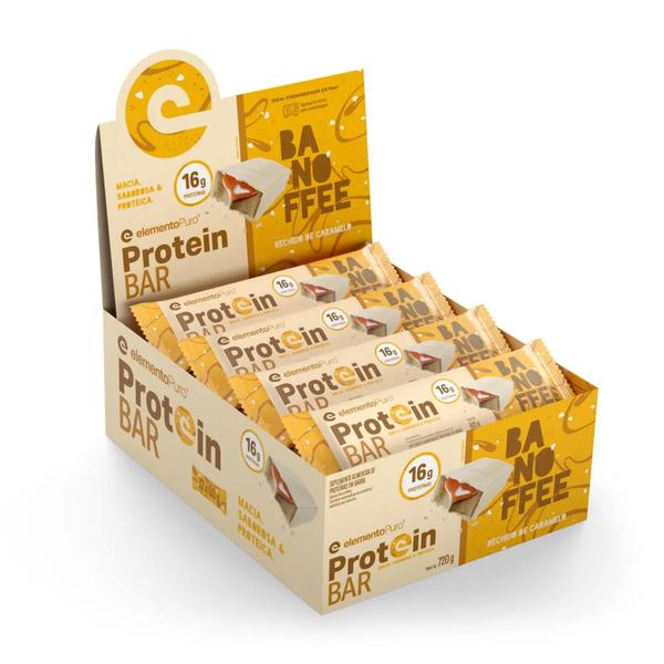 Imagem de Barra de proteína - Protein Bar - Elemento Puro - 2 caixas (24 unidades)