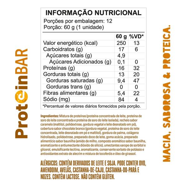 Imagem de Barra de proteína - Protein Bar - Elemento Puro - 2 caixas (24 unidades)