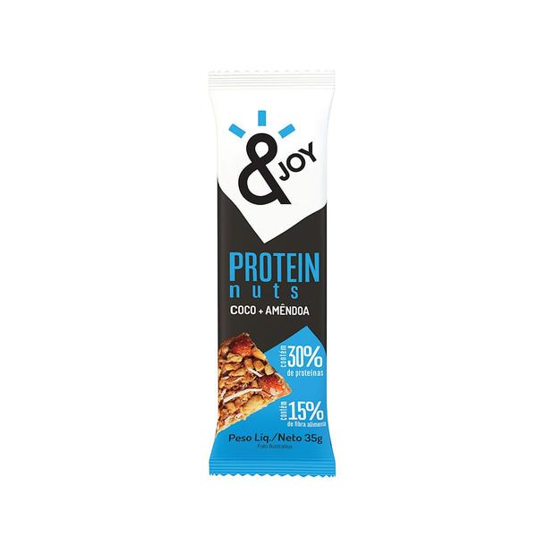 Imagem de Barra de Proteína Protein Nuts &Joy Coco e Amêndoas com 35g