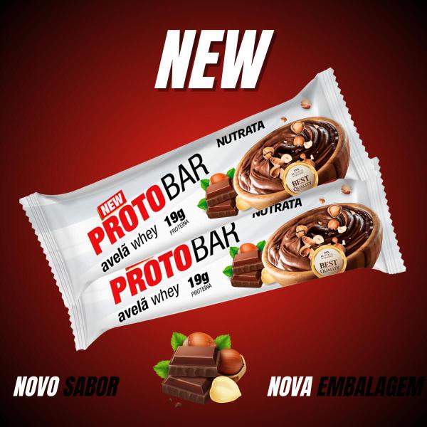 Imagem de Barra de Proteína Proto Bar 70g 8 Unidades Nutrata