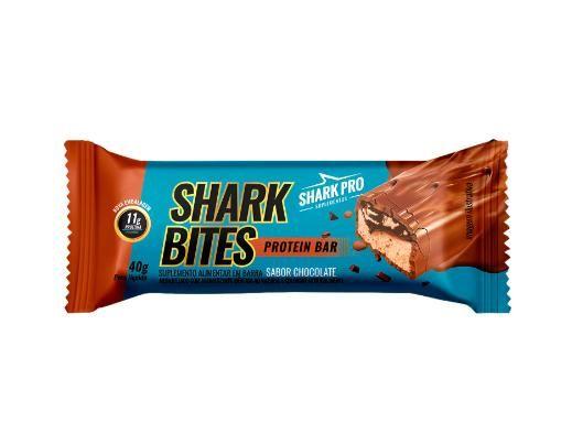 Imagem de Barra de Proteína Shark Bites Chocolate 40g Shark Pro