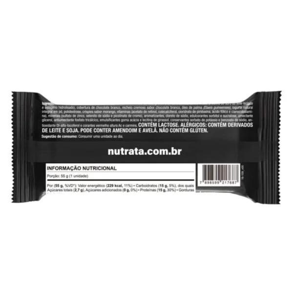 Imagem de Barra de Proteína YoPro 15g de Proteína Nutrata Morango com Chocolate Branco 55g