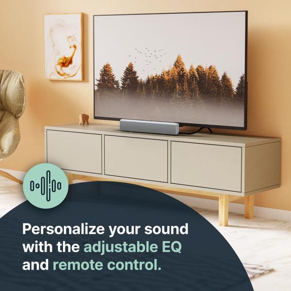 Barra de som Majority Bowfell 50W Bluetooth 2.0 para Smart TV Imagem de Barra de som Majority Bowfell 50W Bluetooth 2.0 para Smart TV