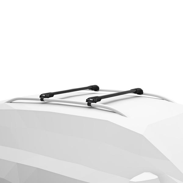 Imagem de Barra de teto Thule Wingbar Edge 77 cm preta para rack Thule Edge