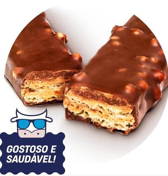 Imagem de Barra de Wafer Choco Wheyfer Sabor Baunilha Caixa 12 Unidades 25g +Mu