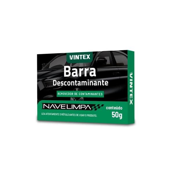 Imagem de Barra descontaminante carros clay bar v-bar 50g - vintex