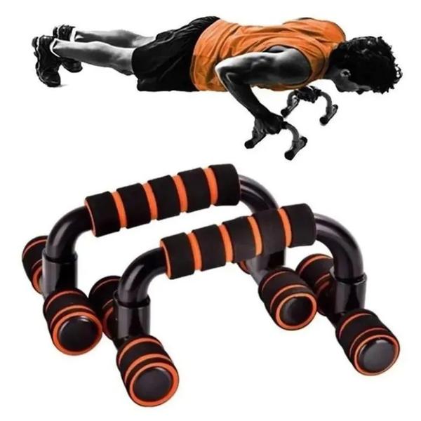 Barra Ergonômica de Apoio para Flexão de Chão Supermedy Imagem de Barra Ergonômica de Apoio para Flexão de Chão Supermedy