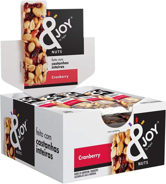 Barra Mixed Nuts &Joy Cx c/12 un TODOS SABORES Imagem de Barra Mixed Nuts &Joy Cx c/12 un TODOS SABORES