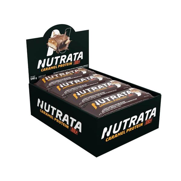 Imagem de Barra nutrata caramel protein 12un 45g