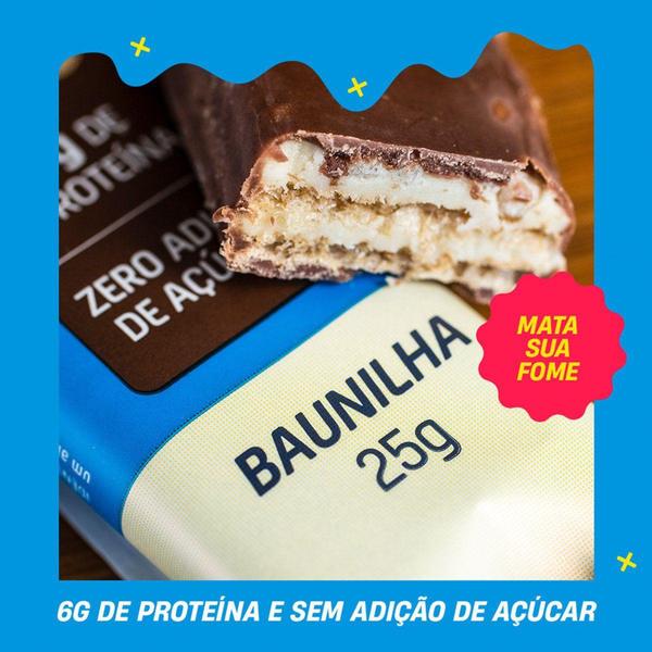 Imagem de Barra Proteica Chocowheyfer Mais MU 25g c/ 12 unidades