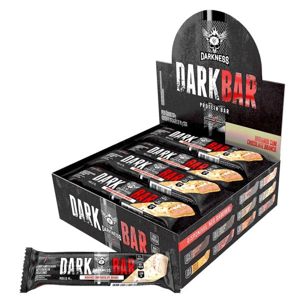 Barra Proteíca Dark Bar Darkness Display 8 Un Integralmedica Imagem de Barra Proteíca Dark Bar Darkness Display 8 Un Integralmedica
