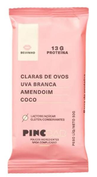 Imagem de Barra Proteína Beijinho Sem Açúcar Pincbar 50g - Uva Branca