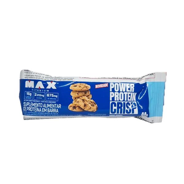 Imagem de Barra Proteína Power Protein Crisp Cookies 12 Unid 44G Max