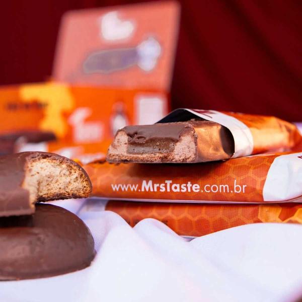 Imagem de Barra Proteina Protein Bar Mrs Taste Pão de Mel Caixa 12x45g