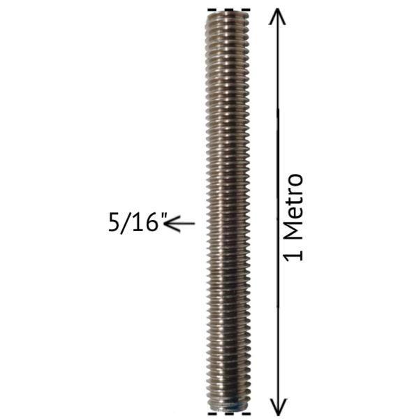 Imagem de Barra Roscada Inox 304