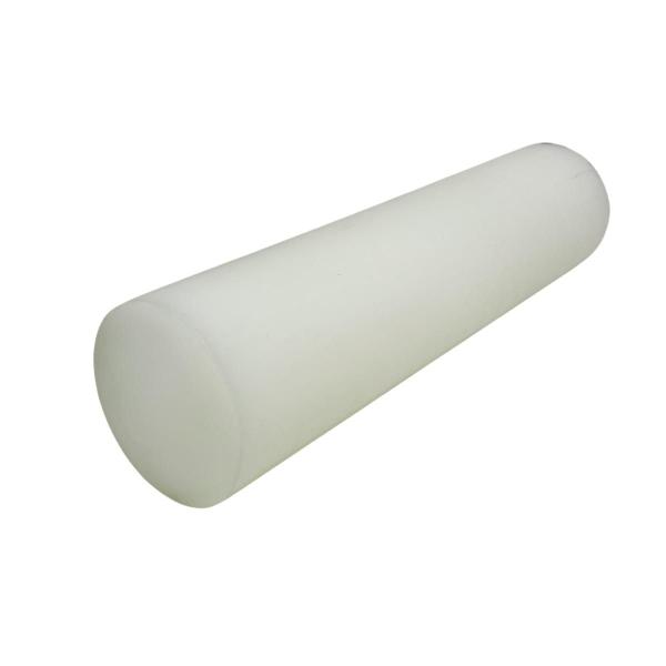 Imagem de Barra Tarugo de Poliacetal Pom 20mm Branca Redonda 1000mm