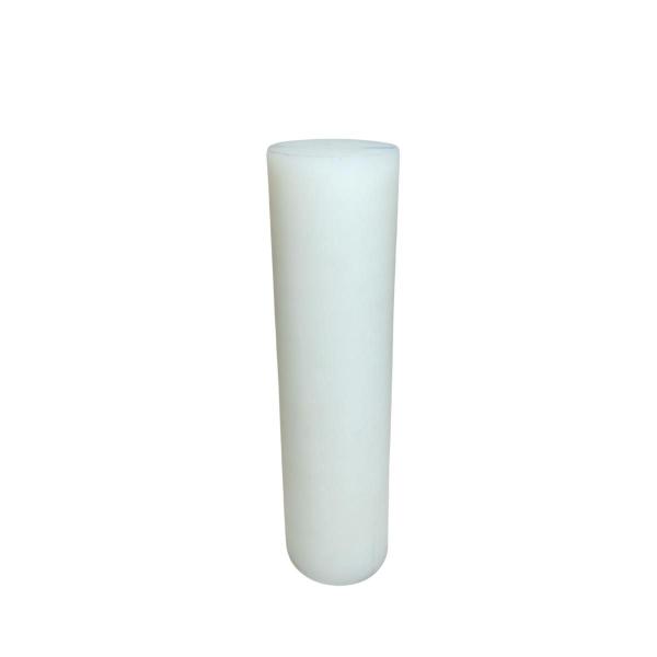 Imagem de Barra Tarugo de Poliacetal Pom 20mm Branca Redonda 250mm