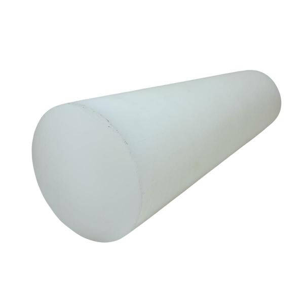 Imagem de Barra Tarugo de Poliacetal Pom 20mm Branca Redonda 250mm