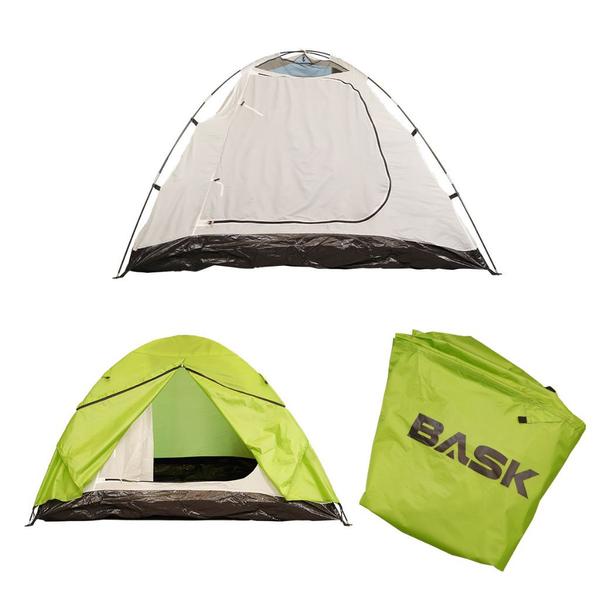 Imagem de Barraca 4 Pessoas Camping Leve Dupla Camada Á Prova De Chuva PU 1500 mm Tenda