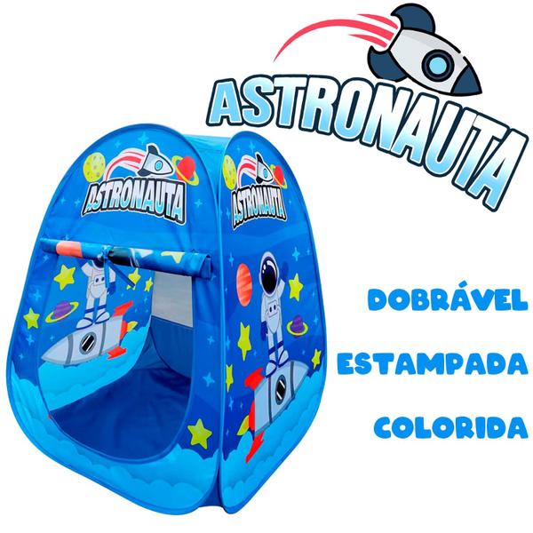 Imagem de Barraca Astronauta Tenda Infantil Iglu Toca Cabana Meninos - Dm Toys