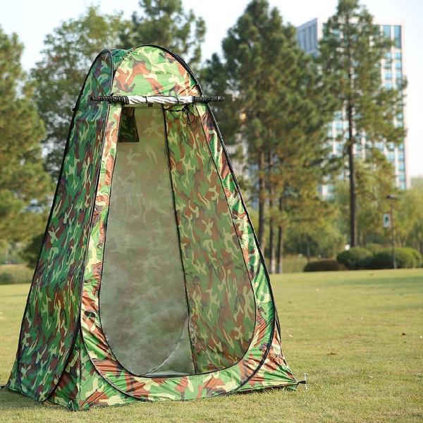 Imagem de Barraca Automática Banheiro Iglu Para Camping Camuflada Top