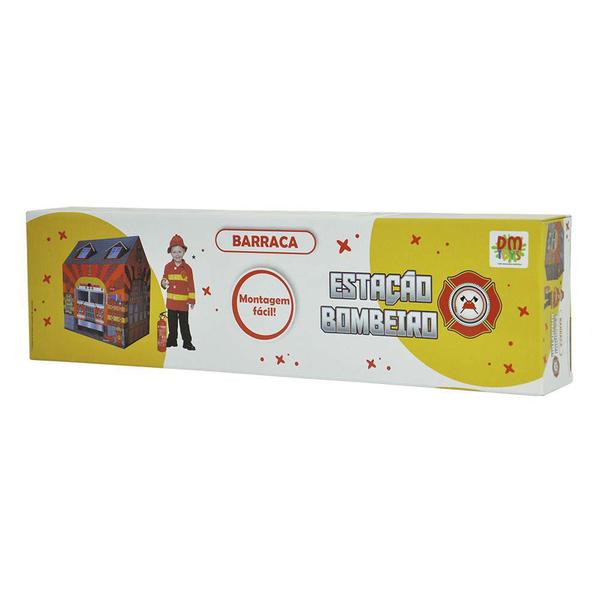 Imagem de Barraca Bombeiro Tenda Cabana Infantil Menino Toca Dm Toys DMT5653