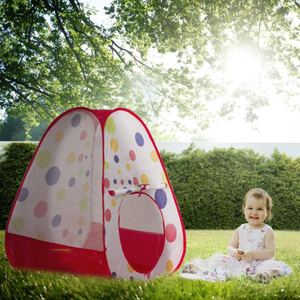 Imagem de Barraca Cabana Infantil Estampa de Bolinhas Resistente Iglu