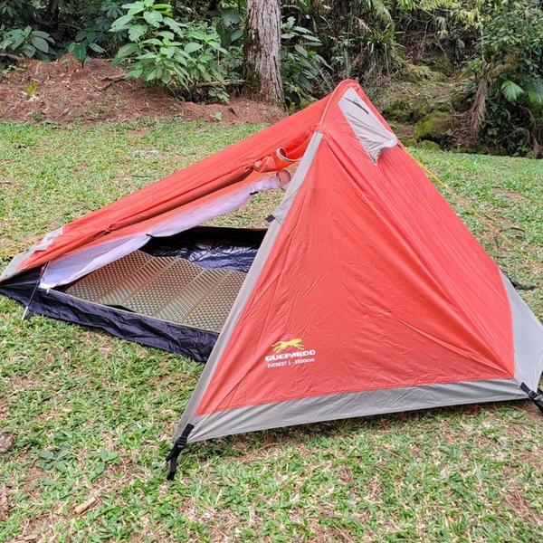 Imagem de Barraca Camping 1 Pessoa Coluna D Agua 2500mm Everest  Guepardo 