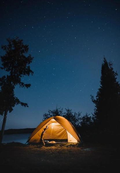 Imagem de Barraca Camping 2 Pessoas Iglu Tenda Acampamento Com Bolsa