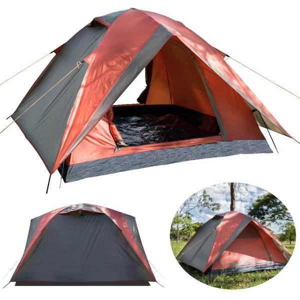 Imagem de Barraca Camping 3 Pessoas Coluna D Agua 2500 Mm Venus  Guepardo 