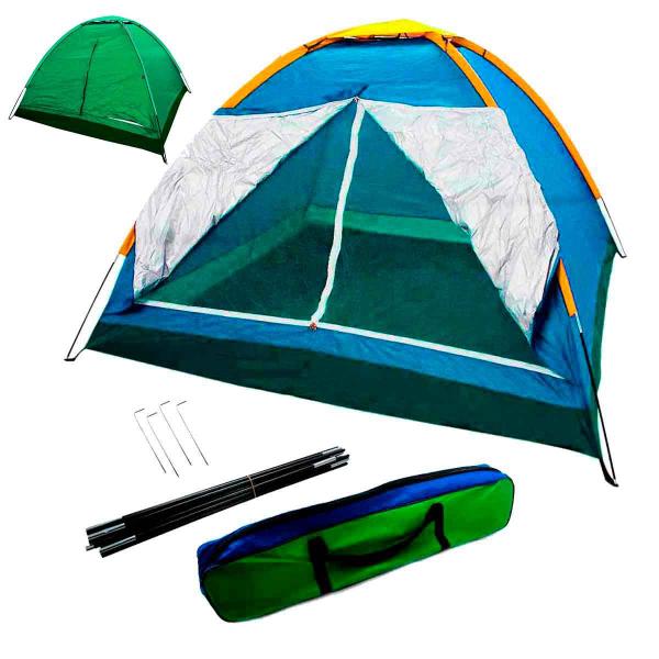 Imagem de Barraca Camping 4 Pessoas Iglu Tenda Acampamento Bolsa