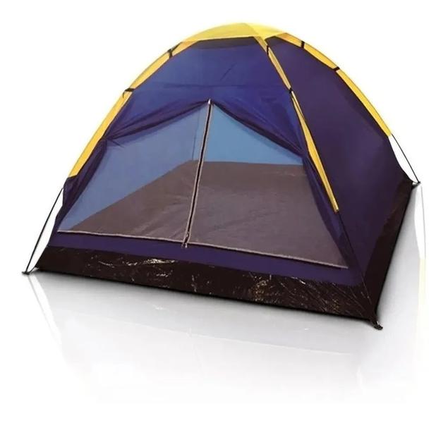 Imagem de Barraca Camping 4 Pessoas Iglu Tenda Acampamento Bolsa