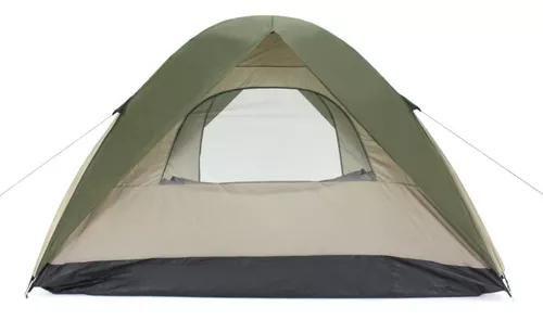 Imagem de Barraca Camping Acampamento 4 Pessoas Lugares 2,10m Tenda Resistente