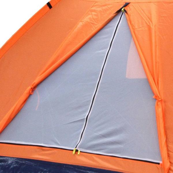 Imagem de Barraca Camping Panda NTK 3 pessoas Coluna d'água 600mm + 2 Sacos de Dormir Verde/Preto + 2 Cadeiras Alvorada Azul