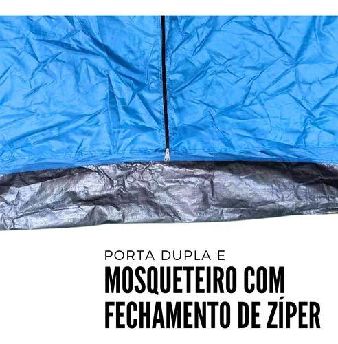 Imagem de Barraca Camping Para 3 Pessoas Importway Com Cobertura