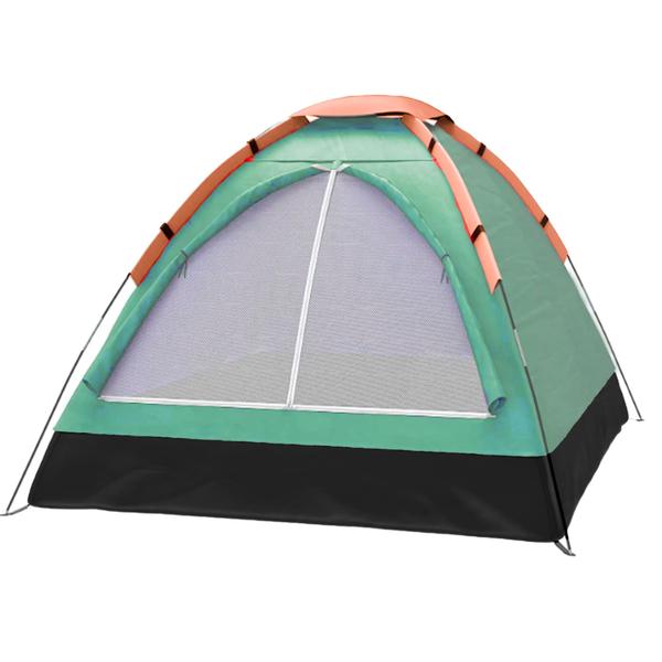 Imagem de Barraca Camping Tenda Iglu Portátil 4 Pessoas 200*135*100cm Ar Livre Pesca Verde Claro WCT FITNESS