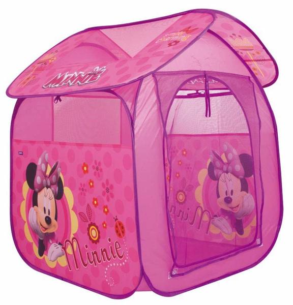 Imagem de Barraca Casa Da Minnie Portátil Zippy Toys 95x80cm Rosa