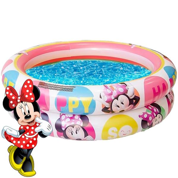 Imagem de Barraca Com Bolinhas Dobrável Casa Minnie Mulher Maravilha Princesa Azul Rosa Toca Toquinha Casinha Infantil Piscina Infantil 37 Litros Minnie