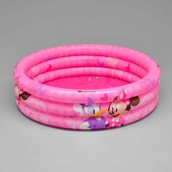 Imagem de Barraca Com Bolinhas Dobrável Minnie Rosa Toca Toquinha Casinha Infantil Piscina Infantil 100 Litros Rosa Minnie