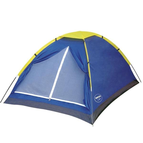 Barraca De Acampamento Até 4 Pessoas + Bolsa Iglu Mor Imagem de Barraca De Acampamento Até 4 Pessoas + Bolsa Iglu Mor