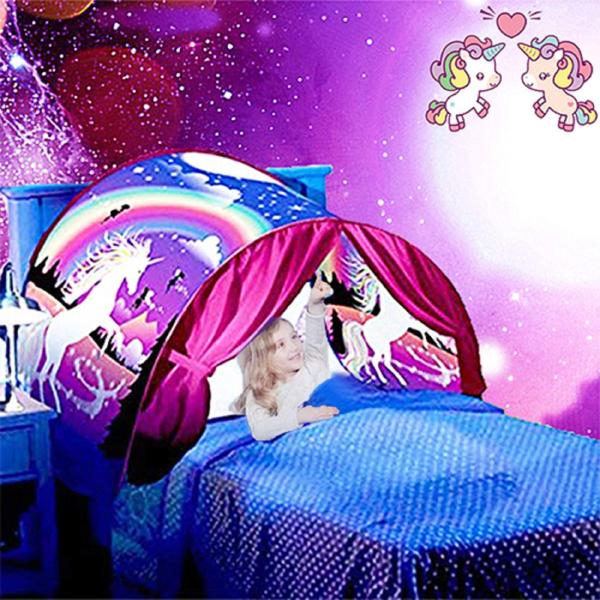 Imagem de Barraca de cama VBY Kids Dream Twin Size Space Adventure