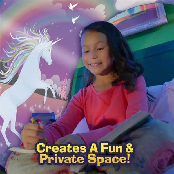 Imagem de Barraca de cama VBY Kids Dream Twin Size Space Adventure