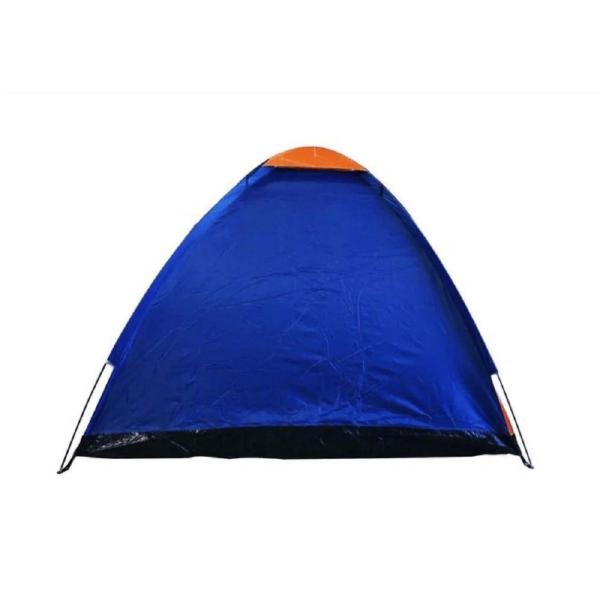 Imagem de Barraca de Camping Acampamento Até 4 Pessoas Casal Impermeável Tipo Iglu Grande 2x2 Metros Coluna Dágua 1000mm Com Capa