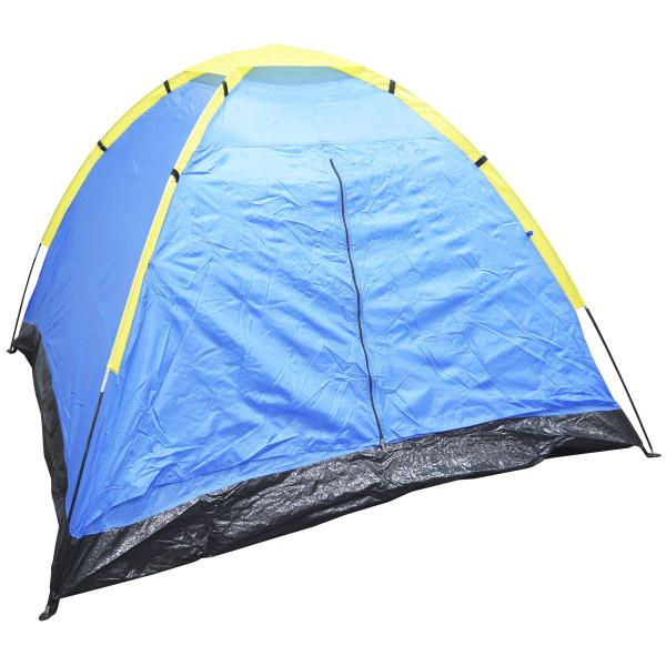 Imagem de Barraca de Camping Acampamento Praia 4 Pessoas Iglu com Bolsa de Transporte Azul Importway IWBC-4P