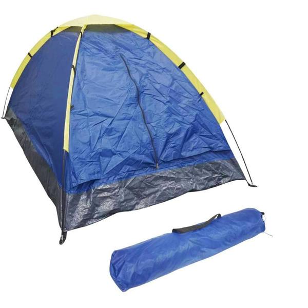 Imagem de Barraca de Camping C/ Bolsa Importway 3 Pessoas IWBC-3P Azul