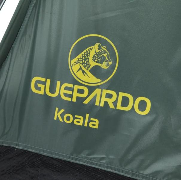 Imagem de Barraca de Camping Koala Guepardo 3 Pessoas com Coluna d'água de 600mm