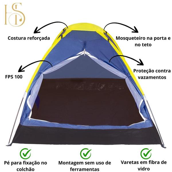 Imagem de Barraca de Camping MOR IGLU 2 Pessoas  Camping