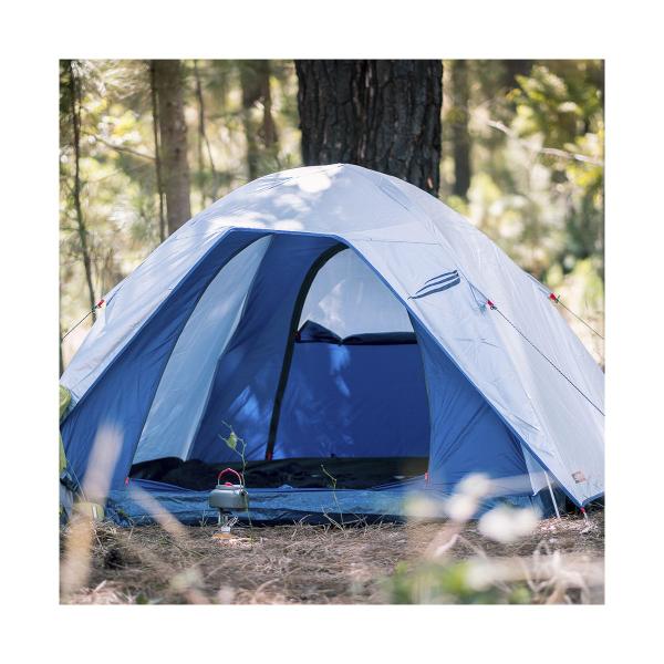 Imagem de Barraca de Camping NTK Dome 3 pessoas Coluna d água de 1800mm Cinza